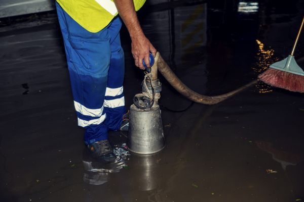 Basement Water Removal in Largo