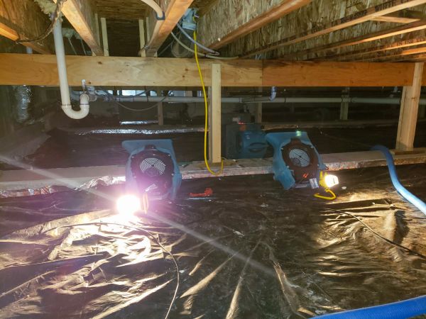 Crawlspace Water Removal in Largo